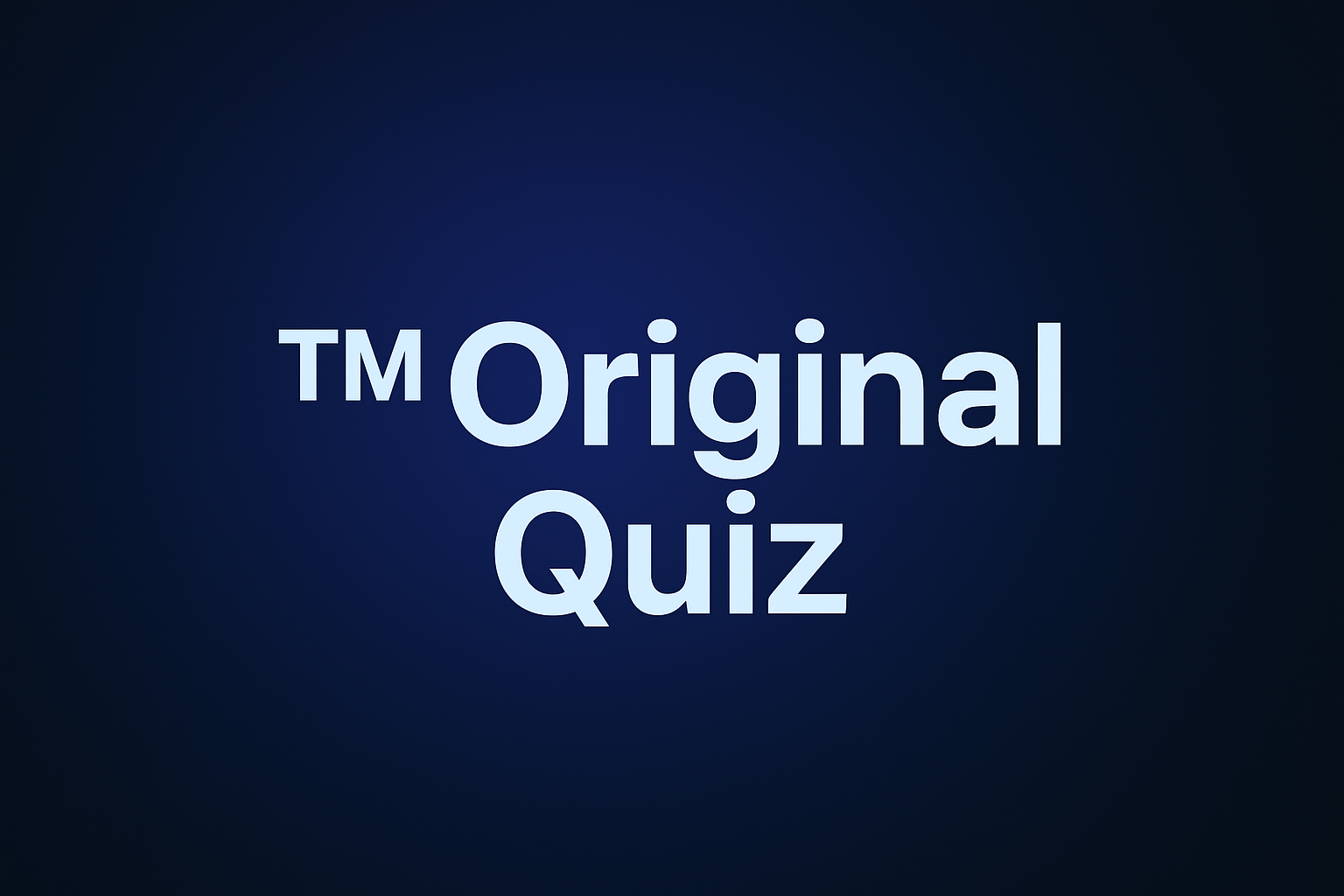 General Knowledge Quiz